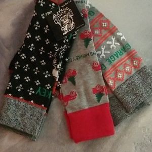 3 pr Gas Monkey Garage Christmas Socks